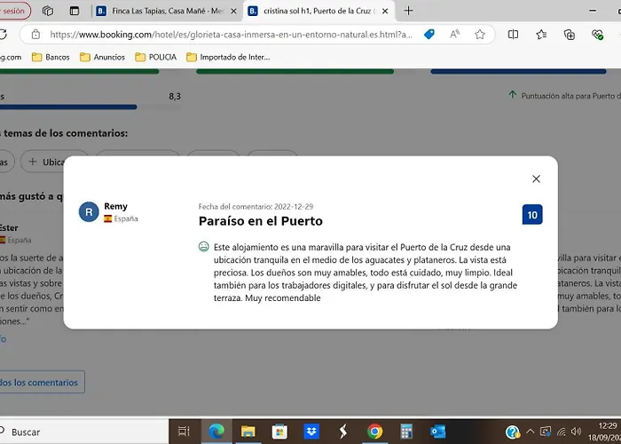 Tapias, Glorieta Dom wakacyjny Puerto de la Cruz (Tenerife)